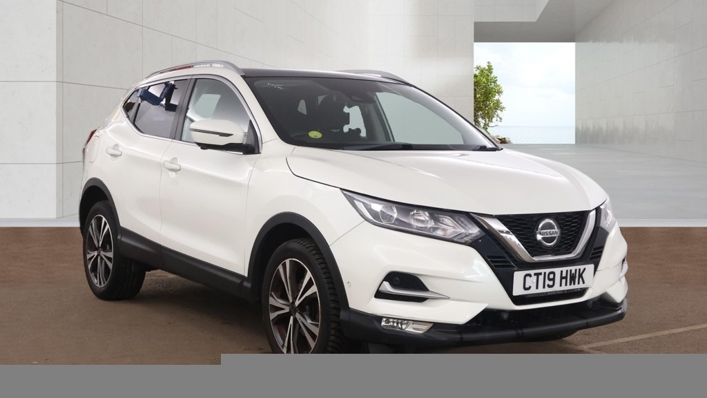 Nissan Qashqai 1.5 Dci 115 N-connecta Panroof Nav Came White