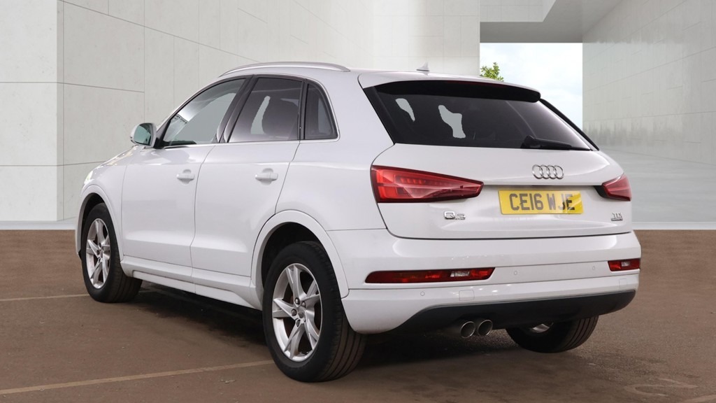 Audi Q3 2.0 Tdi Quattro Se S Tronic Ulez Dab Bl CE16WJE White #2