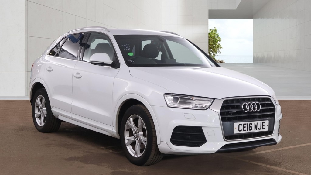 Audi Q3 2.0 Tdi Quattro Se S Tronic Ulez Dab Bl White