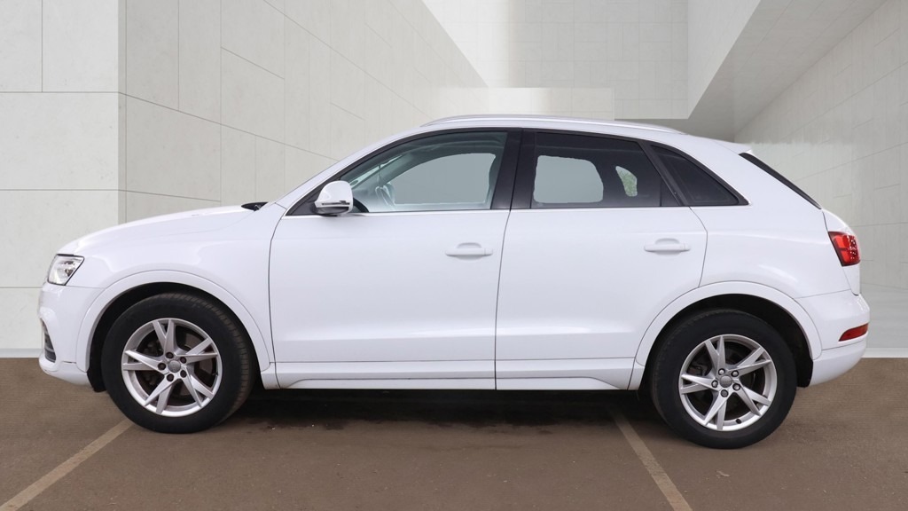 Audi Q3 2.0 Tdi Quattro Se S Tronic Ulez Dab Bl CE16WJE White #6