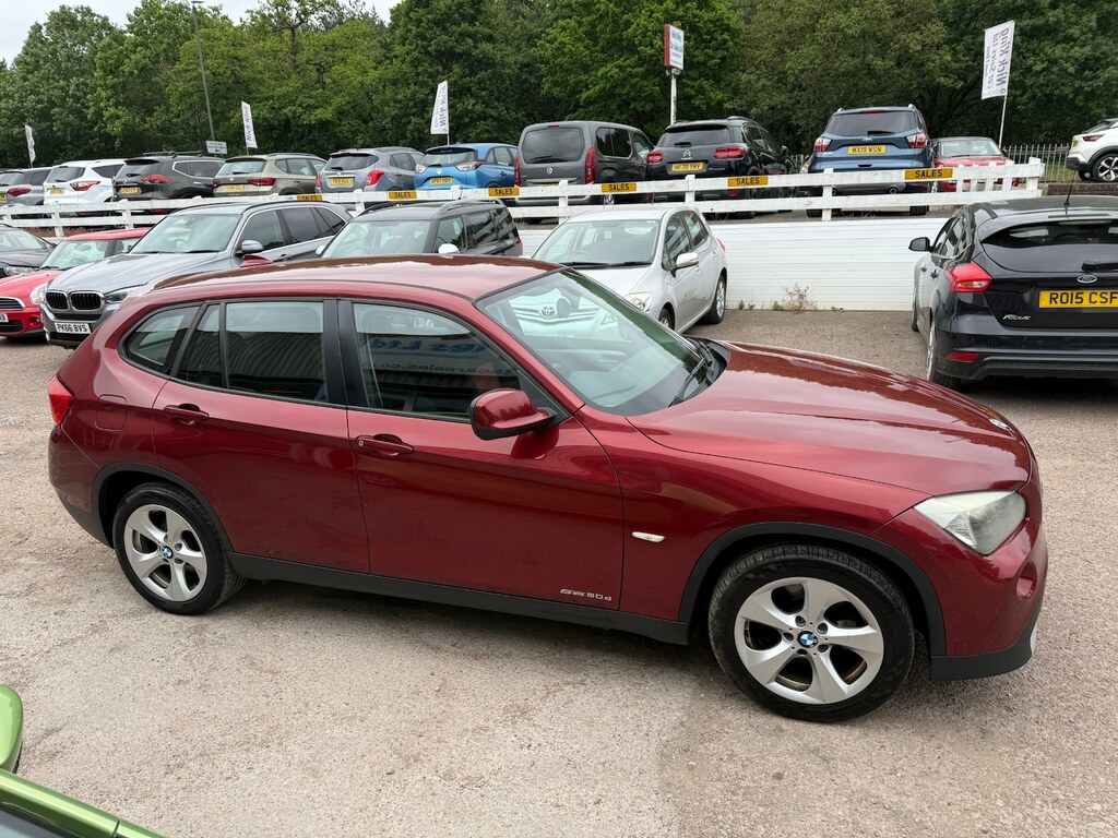 BMW X1 Sdrive 20D Efficientdynamics KS12HRR Red #4