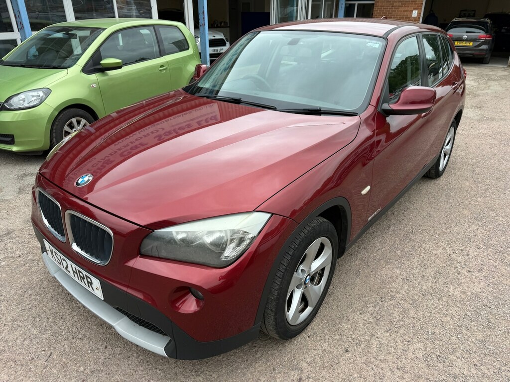 BMW X1 Sdrive 20D Efficientdynamics KS12HRR Red #3