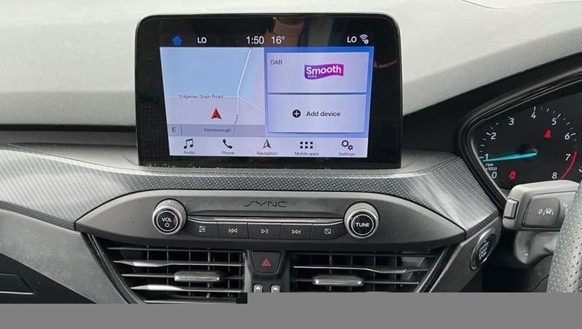 Ford Focus 1.0 Ecoboost 125 St-line X Nav Carplay YM19UOO Blue #4