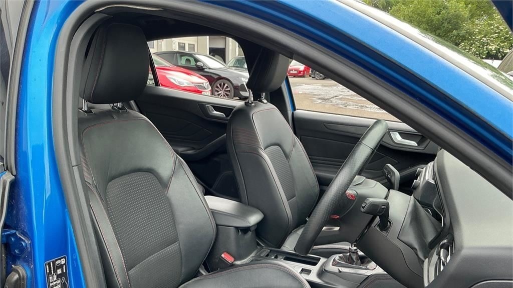 Ford Focus 1.0 Ecoboost 125 St-line X Nav Carplay YM19UOO Blue #6