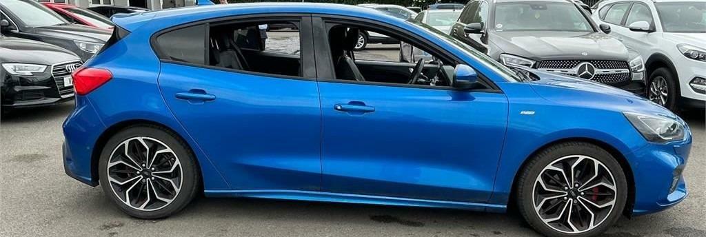 Ford Focus 1.0 Ecoboost 125 St-line X Nav Carplay YM19UOO Blue #3