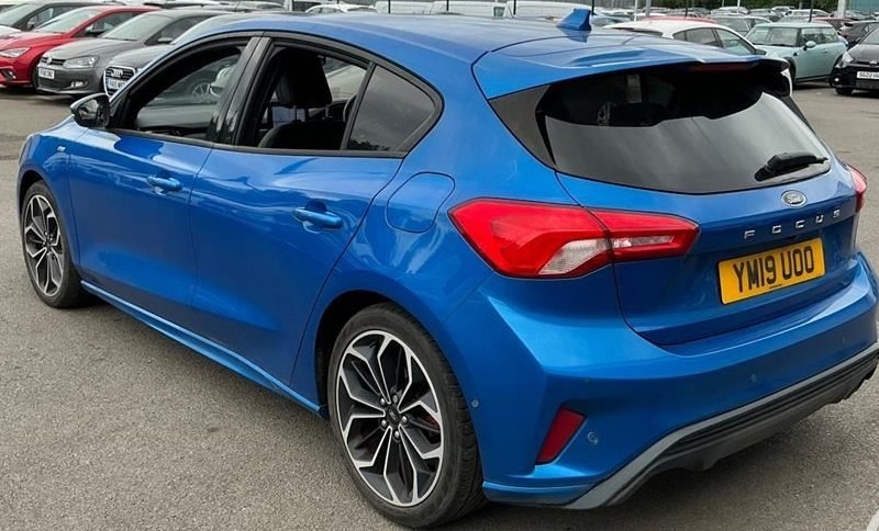 Ford Focus 1.0 Ecoboost 125 St-line X Nav Carplay YM19UOO Blue #2