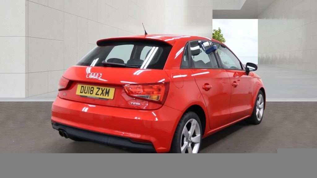 Audi A1 1.4 Tfsi Sport Nav Ulez 1 Owner Audi Hi DU18ZXM Red #5
