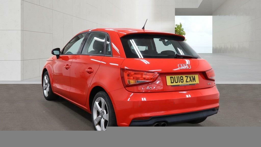 Audi A1 1.4 Tfsi Sport Nav Ulez 1 Owner Audi Hi DU18ZXM Red #2