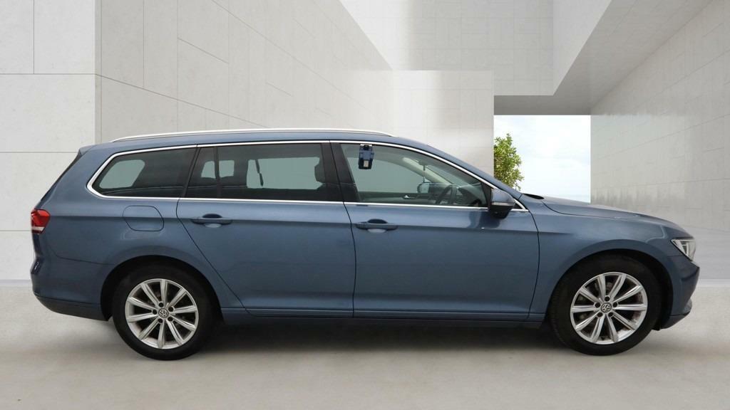 Volkswagen Passat 2.0 Tdi Se Business Nav 10 Services Ule BJ66HYL Blue #6