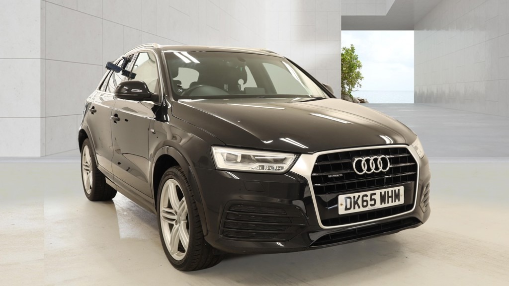 Audi Q3 2.0 Tdi S Line Alloy Upgrade Ulez Dab Black