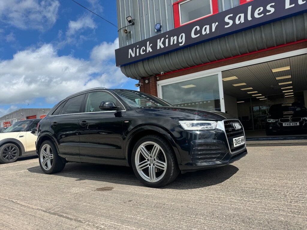 Audi Q3 2.0 Tdi S Line Alloy Upgrade Ulez Dab Black