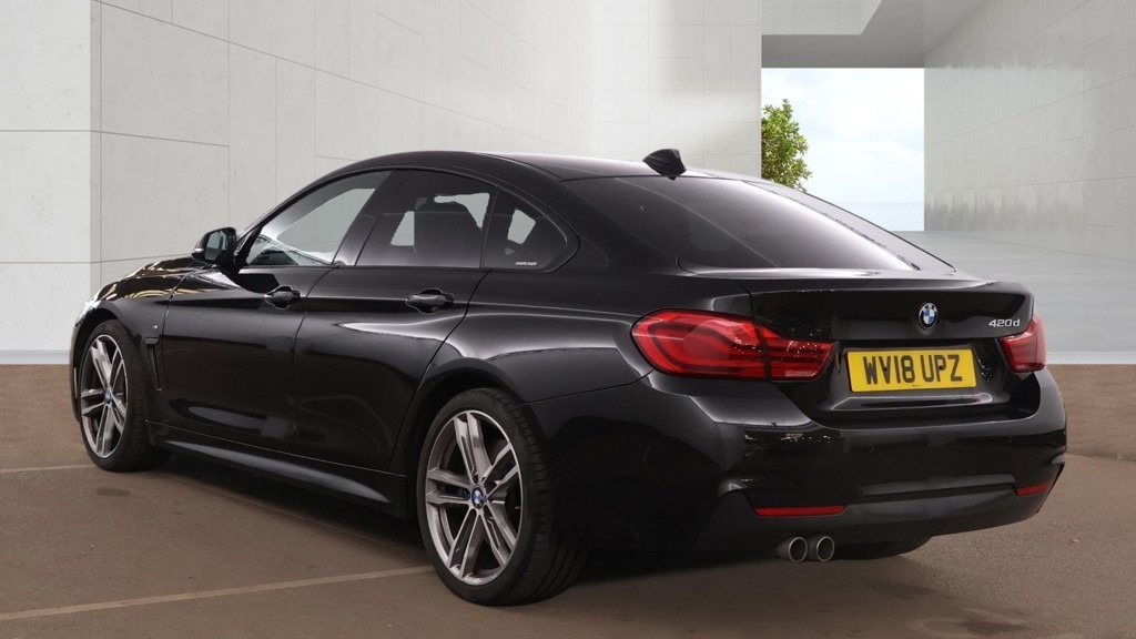 BMW 4 Series 420D 190 M Sport Pro Media 19 Inch Black #2