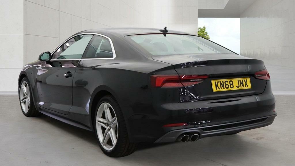 Audi A5 2.0 Tdi S Line Tech Pack Nav Ulez Dab Black #2