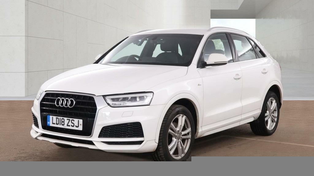 Audi Q3 2.0 Tdi S Line Edition Tech Pack Nav Da White #4