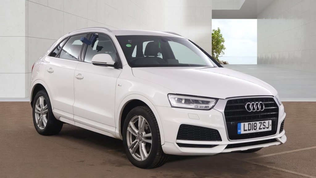 Audi Q3 2.0 Tdi S Line Edition Tech Pack Nav Da White