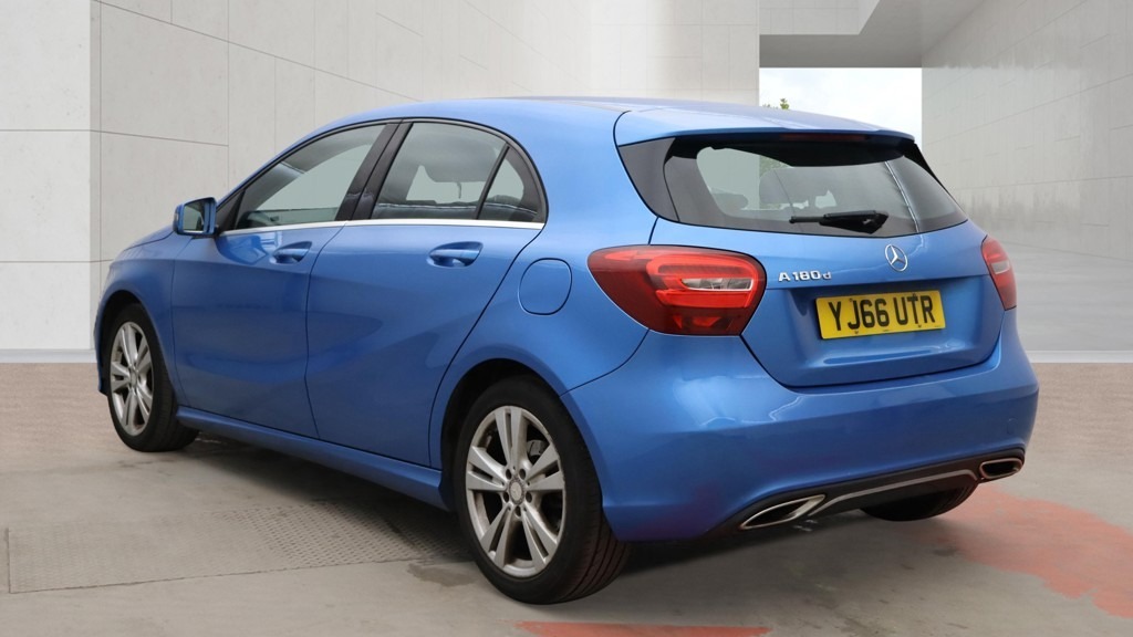 Mercedes-Benz A Class A180d Sport Leather Camera 20 Tax 72 Blue #2