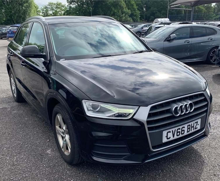 Audi Q3 2.0 Tdi Se Tech Pack Nav 35 Tax 62 Mp Black