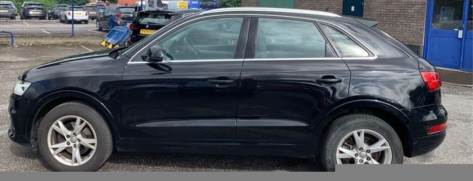 Audi Q3 2.0 Tdi Se Tech Pack Nav 35 Tax 62 Mp CV66BHZ Black #4