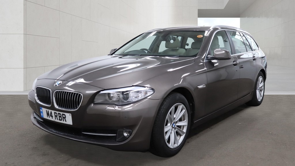 BMW 5 Series 520D Se Step Pro Media Nav Leather Brown #5