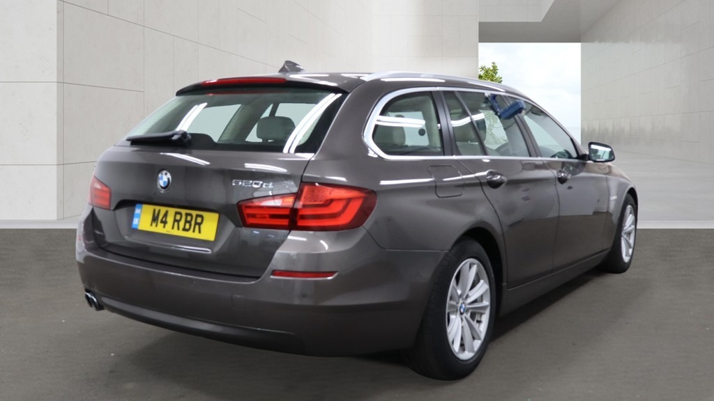BMW 5 Series 520D Se Step Pro Media Nav Leather Brown #6