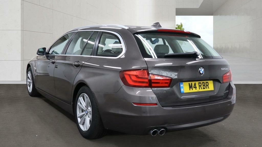 BMW 5 Series 520D Se Step Pro Media Nav Leather Brown #2