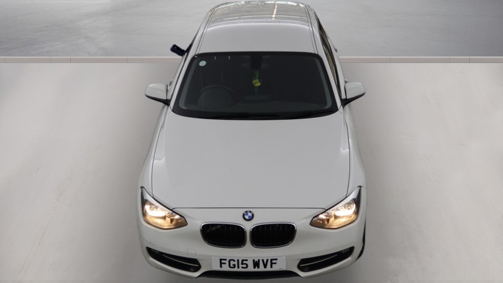 BMW 1 Series 116D Sport 1 Owner 35 Tax 65 Mpg FG15WVF White #6