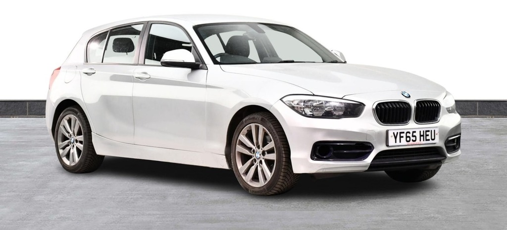 BMW 1 Series 116D Sport Nav 20 Tax Ulez 72 Mpg D YF65HEU Silver