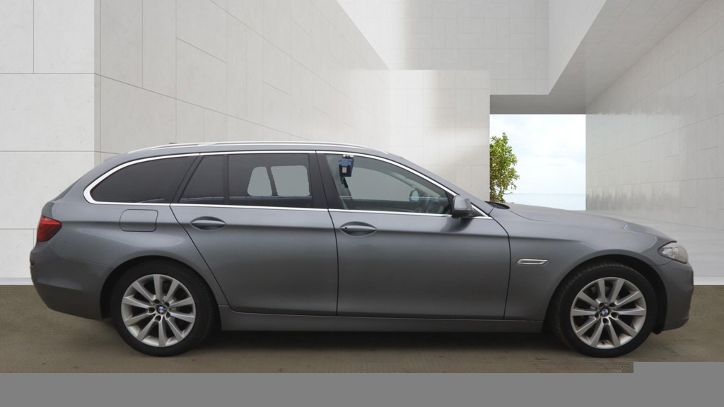 BMW 5 Series 520D 190 Se Step Pro Media Leather Grey #6