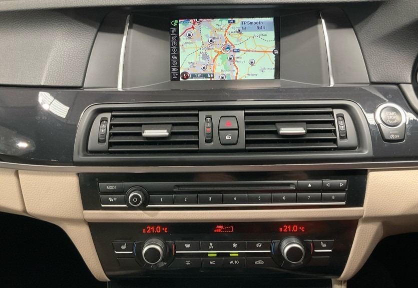 BMW 5 Series 520D 190 Se Step Pro Media Leather Grey #3