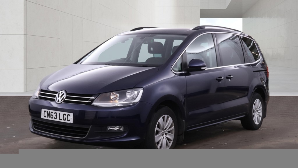 Volkswagen Sharan 2.0 Tdi Cr Bmt 140 Se Dsg 7 Seats Dab Blue #3