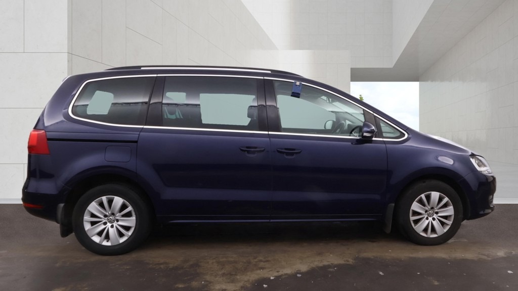 Volkswagen Sharan 2.0 Tdi Cr Bmt 140 Se Dsg 7 Seats Dab Blue #5