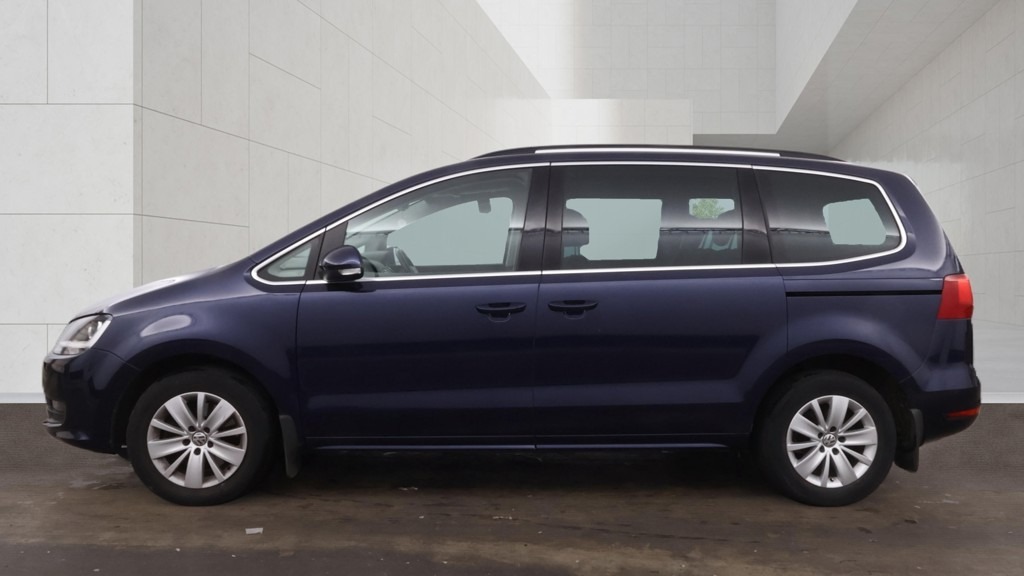 Volkswagen Sharan 2.0 Tdi Cr Bmt 140 Se Dsg 7 Seats Dab Blue #6