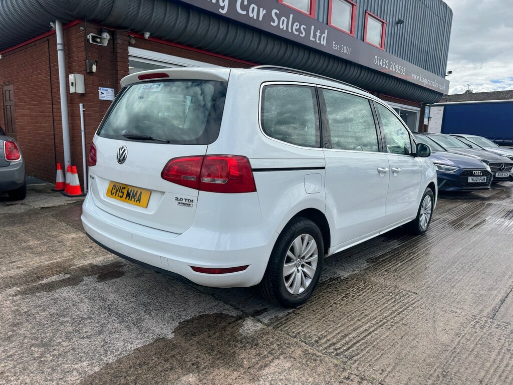 Volkswagen Sharan 2.0 Tdi Cr Bluemotion Tech 140 Se White #6