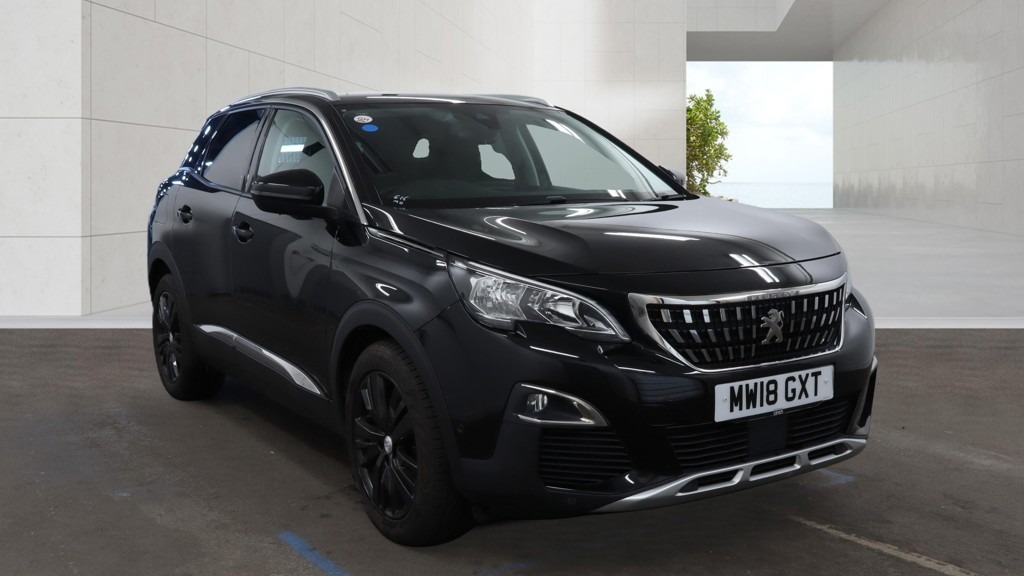 Peugeot 3008 1.5 Bluehdi Allure Eat8 Nav Camera Ulez Black