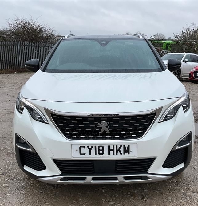 Peugeot 3008 1.5 Bluehdi Gt Line Nav Camera Ulez 7 White #3