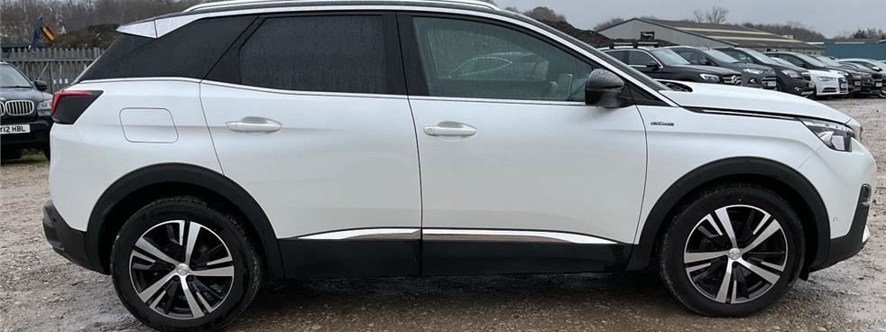 Peugeot 3008 1.5 Bluehdi Gt Line Nav Camera Ulez 7 White #5