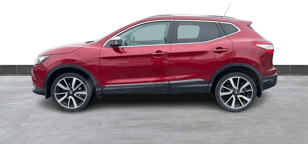 Nissan Qashqai 1.5 Dci Tekna Panroof Nav Camera 10 S LF64BLZ Red #6