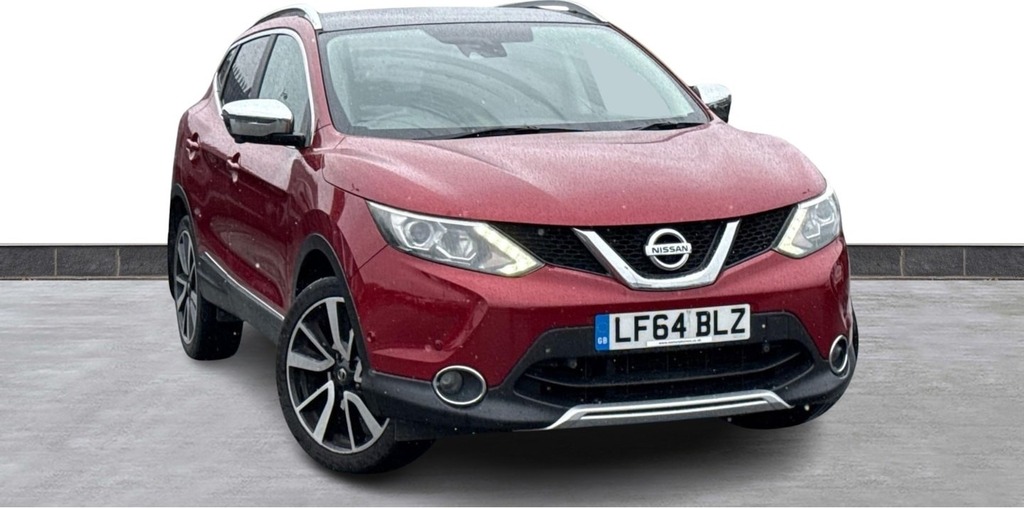 Nissan Qashqai 1.5 Dci Tekna Panroof Nav Camera 10 S Red