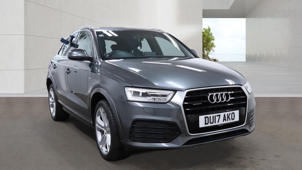 Audi Q3 2.0 Tdi Quattro S Line Plus S Tronic Tech P Grey