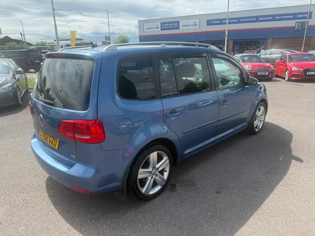 Volkswagen Touran 1.6 Tdi 105 Se Sat Nav 12 Months Mot 9 Blue #4