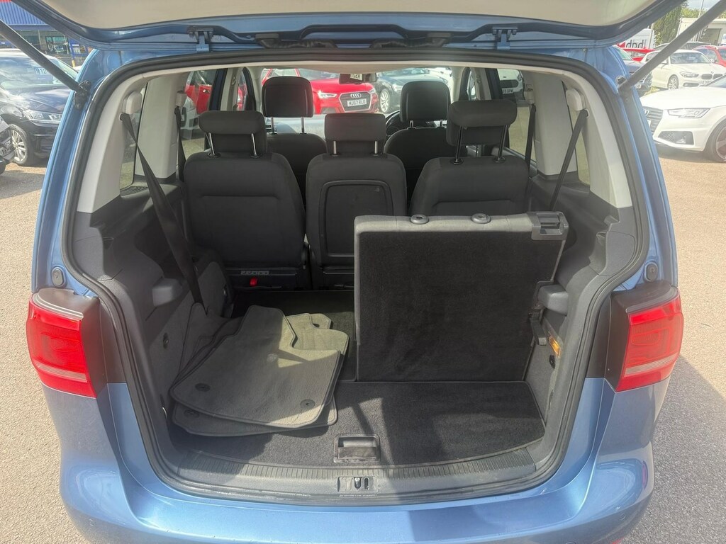Volkswagen Touran 1.6 Tdi 105 Se Sat Nav 12 Months Mot 9 Blue #5