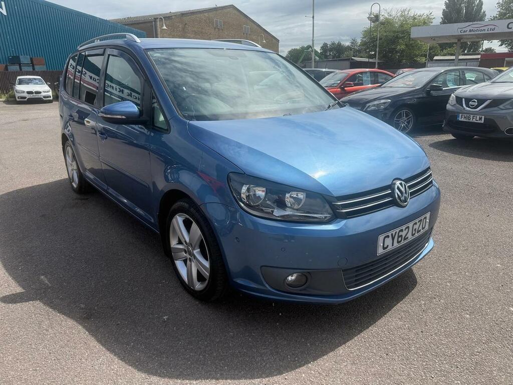 Volkswagen Touran 1.6 Tdi 105 Se Sat Nav 12 Months Mot 9 Blue