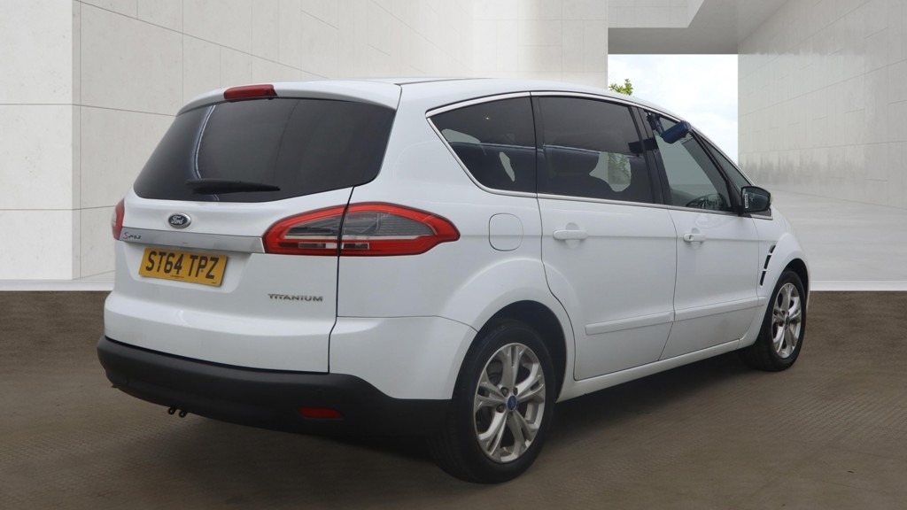 Ford S-Max 2.0 Tdci 140 Titanium Dab Bluetooth 7 S White #4