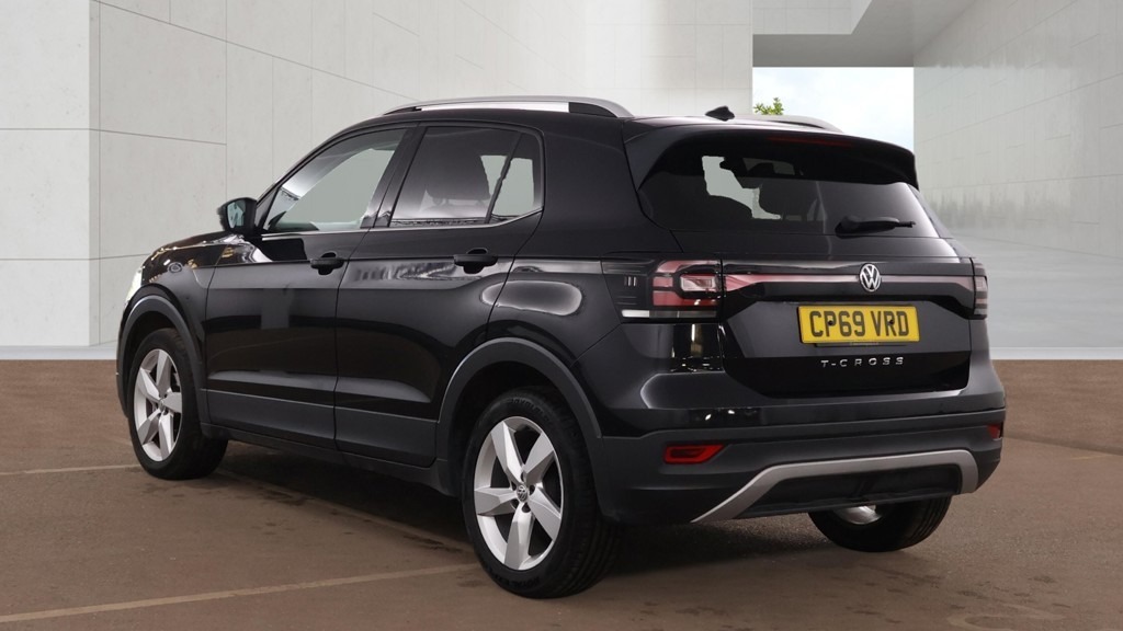 Volkswagen T-Cross 1.6 Tdi Sel Dsg Black #3