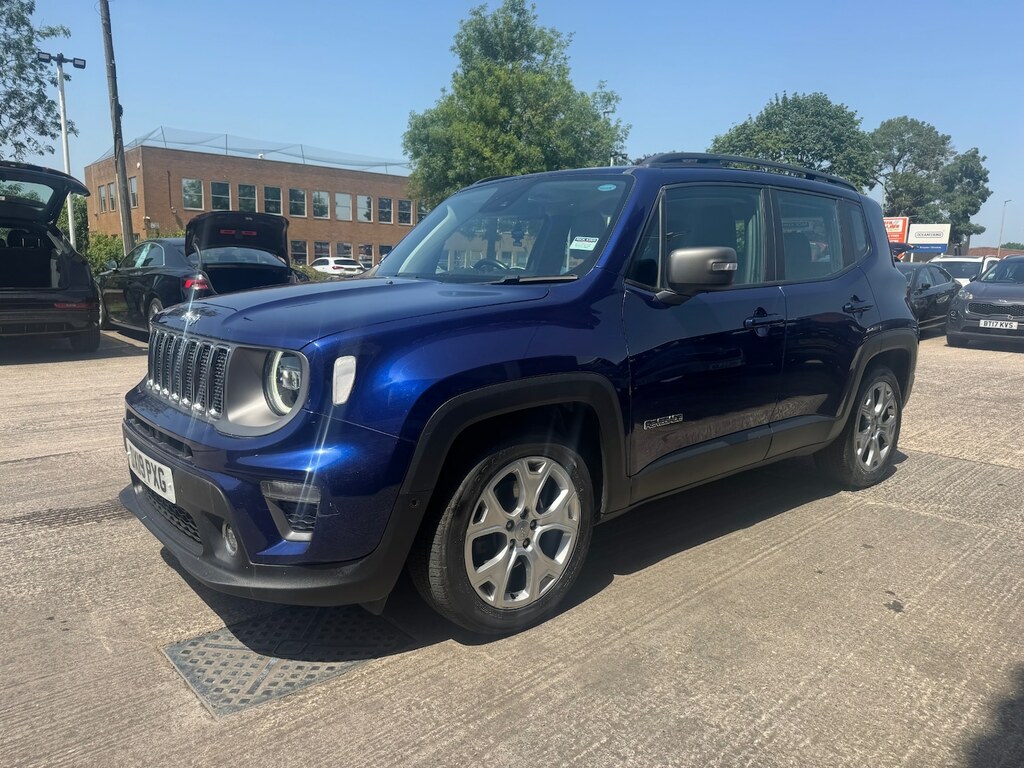 Jeep Renegade 1.0 T3 Gse Limited Leather Nav Ulez D DX19PXG Blue #6