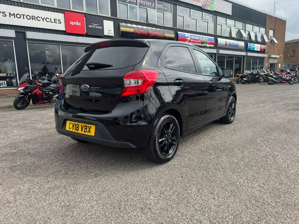 Ford KA+ 1.2 85 Zetec Black Edition Dab Ulez Low Black #6