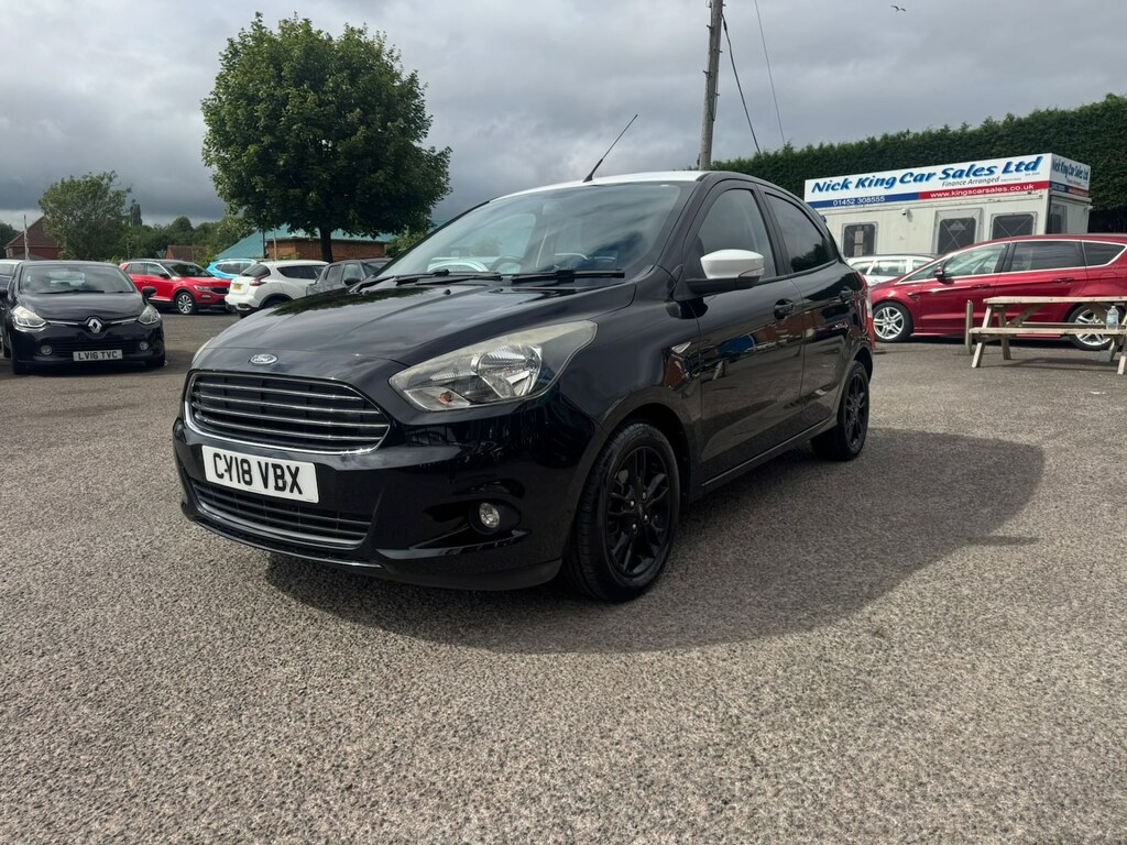 Ford KA+ 1.2 85 Zetec Black Edition Dab Ulez Low Black #3