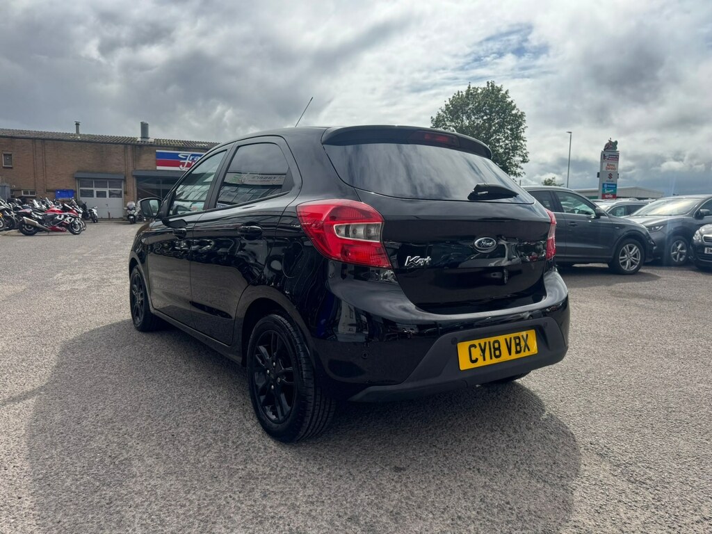 Ford KA+ 1.2 85 Zetec Black Edition Dab Ulez Low Black #2