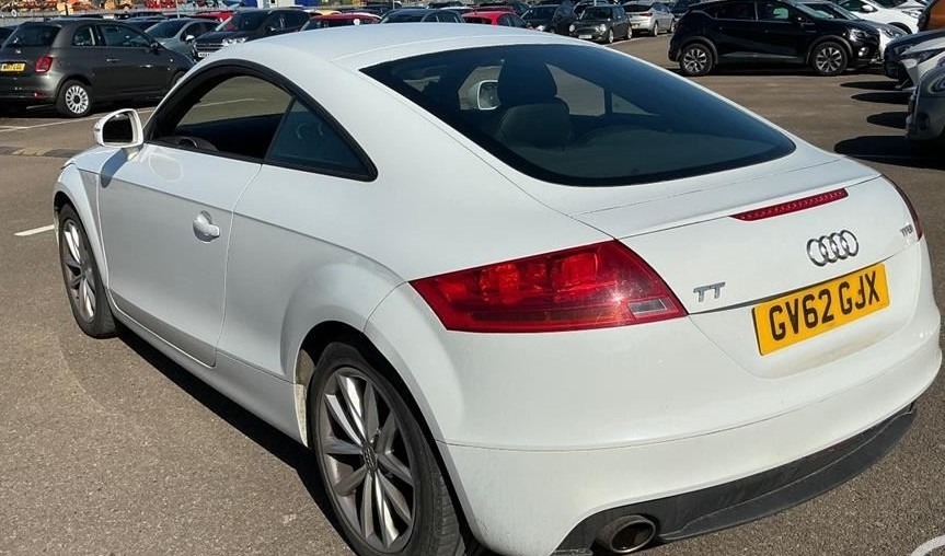 Audi TT 2.0T Fsi Sport Ulez Half Leather Air Co White #2