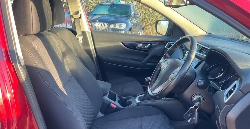 Nissan Qashqai 1.2 Dig-t Acenta Smart Vision Ulez Blue Red #5